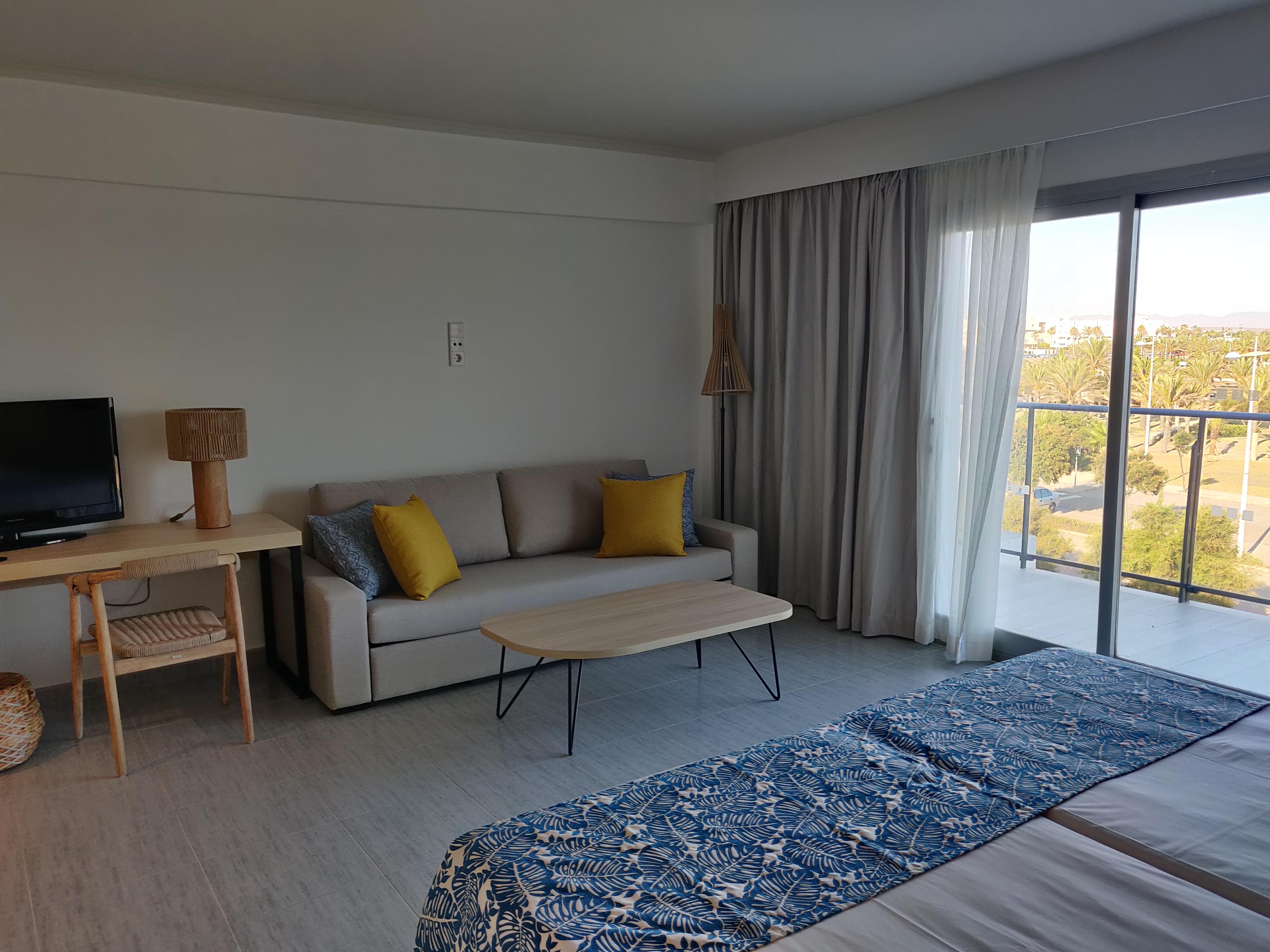 Cabogata Beach Hotel Retamar  Exterior photo A room at the hotel