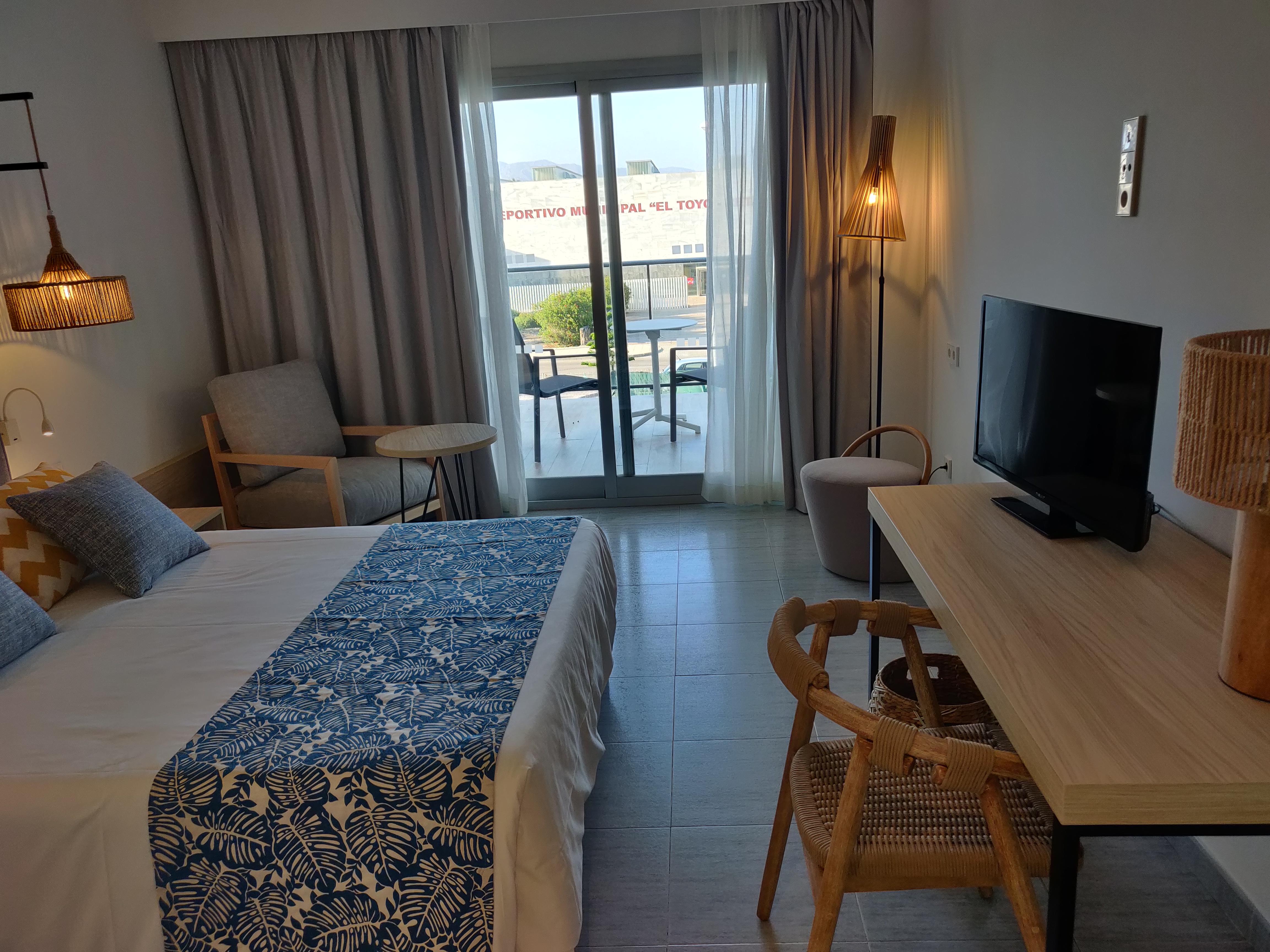 Cabogata Beach Hotel Retamar  Exterior photo A room at the hotel